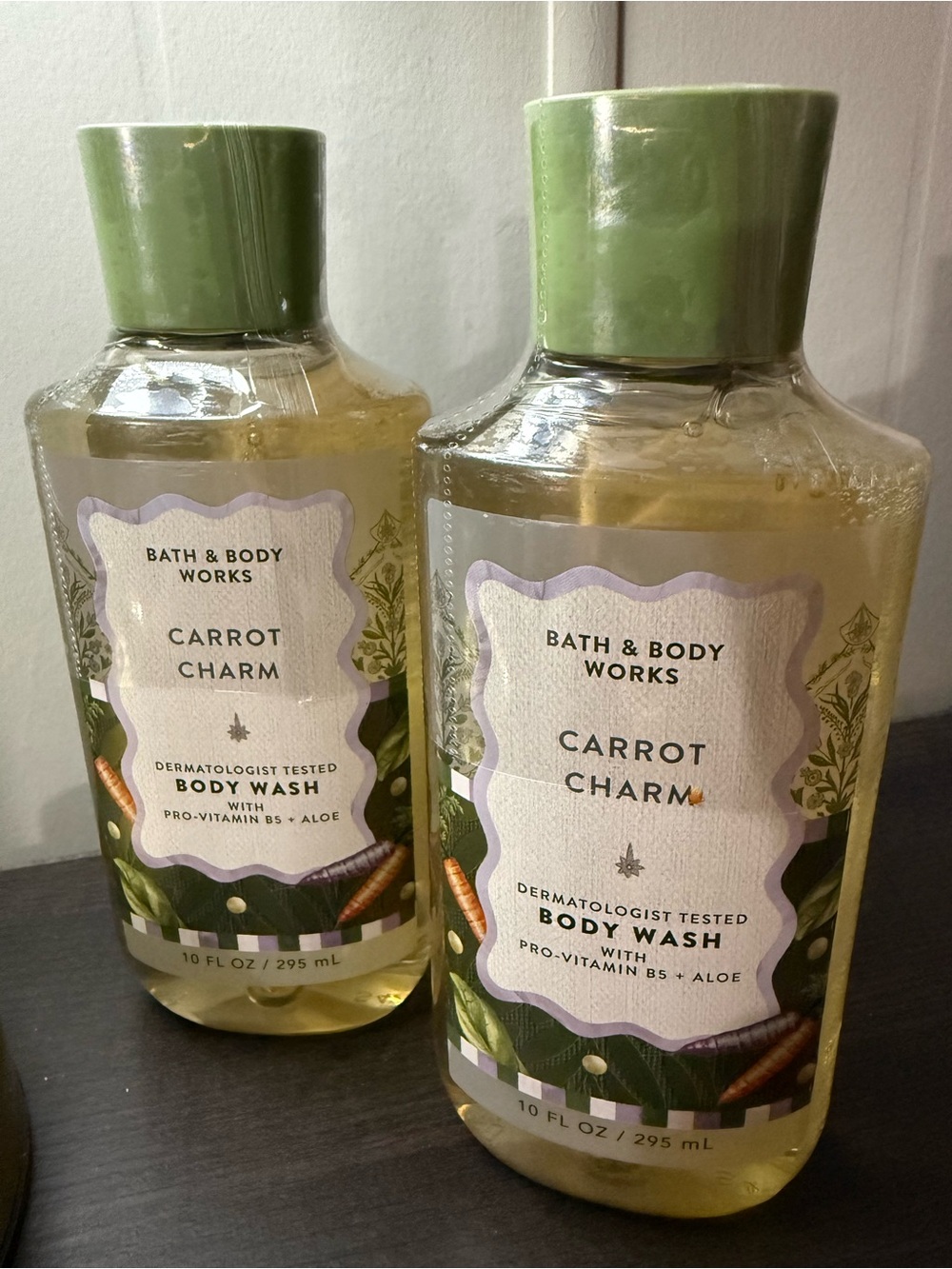 Bath & Body Works Carrot Charm Body Wash - Green Cap